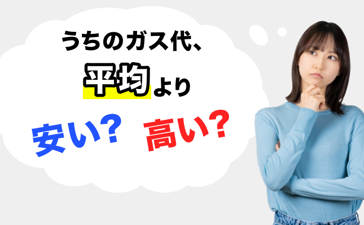 ガス代の平均はいくら？